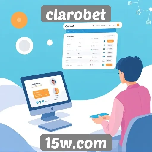 Experiência do usuário no site Clarobet